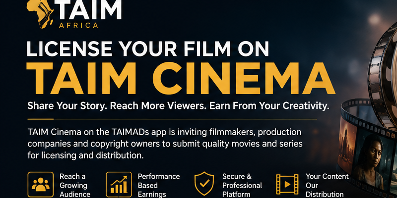 License Your Film on TAIM Cinema - Share Your Story with a Growing Audience